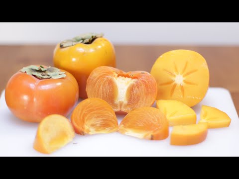How to Eat Persimmons | Persimmon Taste Test