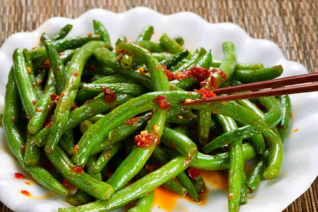 Spicy Green Beans Stir Fried