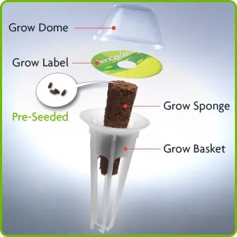 AeroGarden Seed Pod Composition