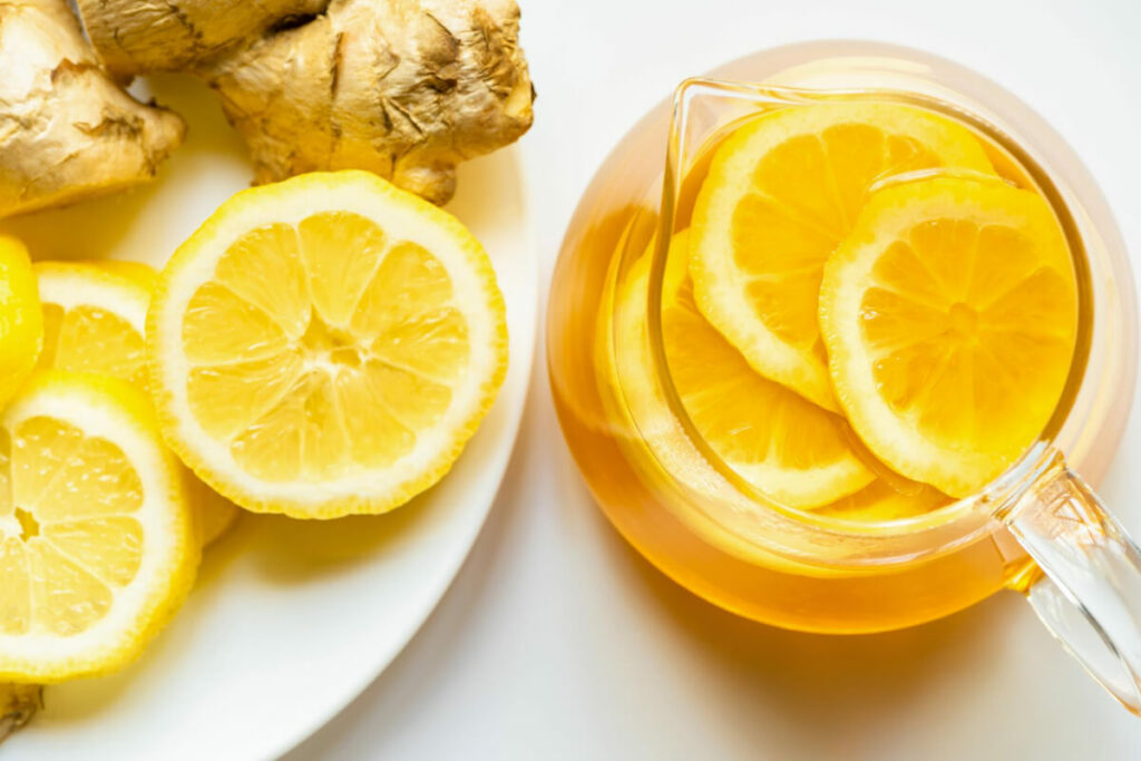 Lemon and Ginger Tea