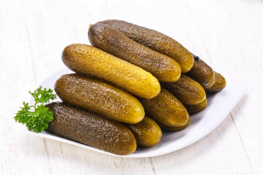 Pickles on a Plate